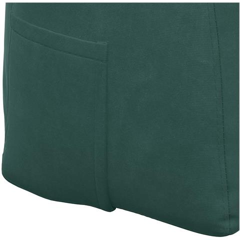 Cuscino per Schiena Verde Scuro 120 x 24 x 50 cm Velluto - Foto 9