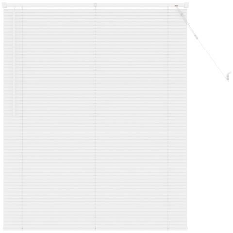 Tenda Veneziana Regolabile Bianco 150 x 110 cm PVC - Foto 1