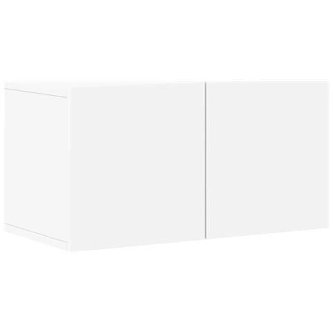 Set di Mobili Porta TV 7 pz Bianco in Legno Multistrato - Foto 9