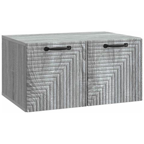Mobile Porta TV da Muro Grigio Sonoma 59,5 x 41 x 30 cm - Foto 1