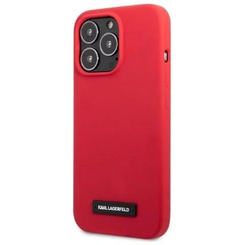 Karl Lagerfeld Klhcp13lslmp1r Iphone 13 Pro / 13 6,1 Custodia Rossa /rossa In Silicone - Foto 7