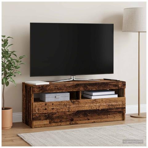 Mobile TV LED Legno antico Legno ingegnerizzato - Foto 2