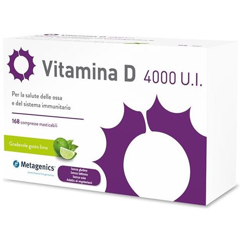 Vitamina D 4000UI 168 Compresse Masticabili - Foto 1