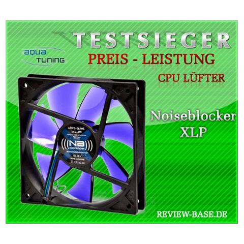 BlackSilentFan XLP, Ventilatore, Computer case, 12 cm, Nero, 4,5V, 12 cm - Foto 4
