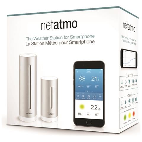 Stazione Meteo per Smartphone con Sensore Esterno Wireless Colore Grigio - Foto 16