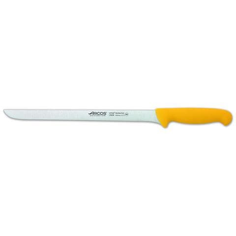 Serie 2900 - Coltello Prosciutto - Lama Acciaio Inossidabile Nitrum 280 Mm - Manico Polipropilene Colore Giallo - Foto 1