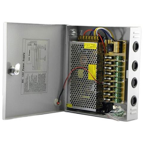 Box Alimentazione 12v 10a 9 Uscite - Lgabox12v10a9u - Foto 1