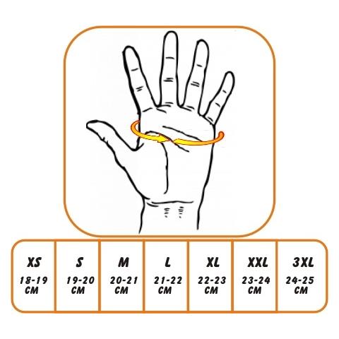 Guanto Sportivo Moto Touring Pelle Enduro Motard Motociclismo Bianco / rosso M - Foto 2