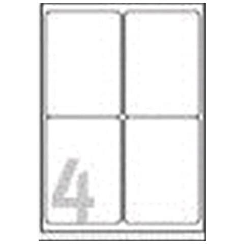 Zweckform L4774-20 Conf 80 Etichette In Poliestere 99.1x139 Mm Colore Bianco - Foto 1