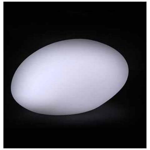 V-tac Vt-7802 Lampada Led Da Terra Pietra Arrotondata Light Multicolor Rgb Batteria Ricaricabile Ip67 Con Telecomando - Sku 40151 - Foto 2