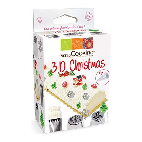 Kit Bocchette Per Sac A Poche In Acciaio Inossidabile - Edizione Natale - Foto 1