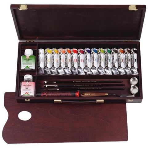 Set Dei Colori Acrilici Rembrandt Professionale 15x40ml + Accessori - Foto 1