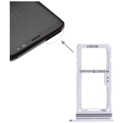 Mappa Cassetto Sim Galaxy G950f S8 / S8 Più G955f Grey - Foto 1