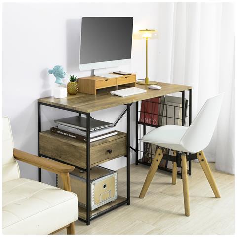 Sobuy Scrivania Con Cassetto 118x48x75cm Fwt61-n - Foto 16