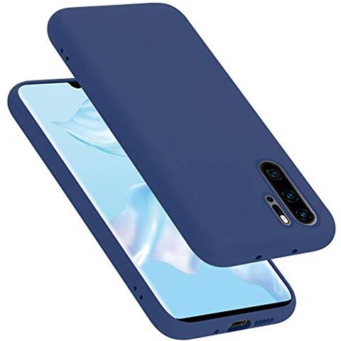 Custodia Compatibile Con Huawei P30 Pro In Liquid Blu - Coperchio Protettivo In Silicone Tpu Flessibile - Foto 1