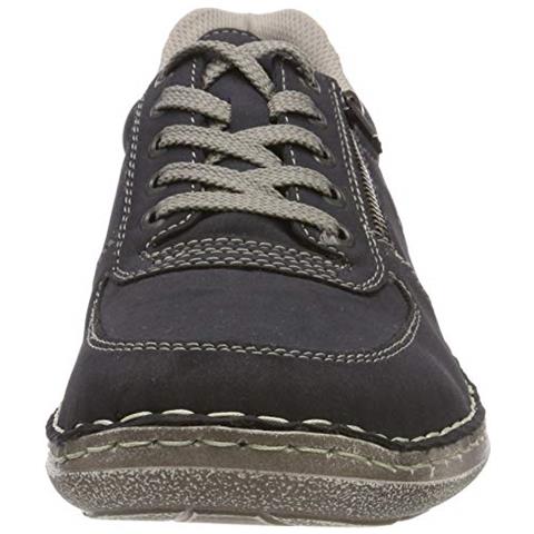 03.030-14, Scarpe Uomo Stringate Derby, Blu (pacific / Amaretto 14), 43 Ue - Foto 2
