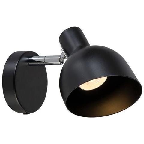 Applique Da Interno A 1 Luce Nero Opaco, Gu10 - Foto 1