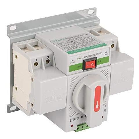 Transfer Switch Automatico Interruttore Automatico Dual Power Generator Elettronico Commutatore Transfer Switch 220v 63a 2p - Foto 4