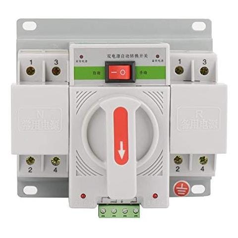 Transfer Switch Automatico Interruttore Automatico Dual Power Generator Elettronico Commutatore Transfer Switch 220v 63a 2p - Foto 1
