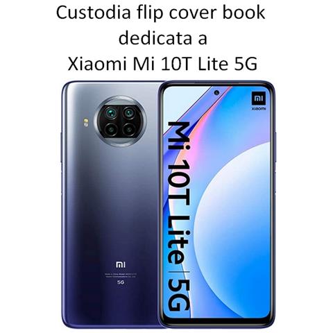 Maxy Custodia Book Orizzontale Silicone Case Per Xiaomi Mi 10t Lite - Redmi Note 9t Pro Red-na - Foto 2