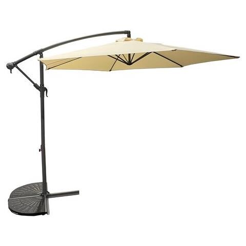 Ombrellone Vela Grigio E Ecru - Foto 1