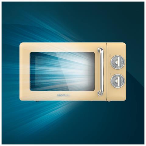 ProClean 3010 Retro Giallo Solo microonde Superficie piana 20 L 700 W - Foto 2
