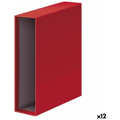 Custodia Per Classificatore Archicolor Din A4 Rosso 12 Unità - Foto 1
