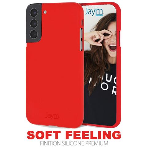 Cover Per Samsung Galaxy S22 Plus Premium Soft Feeling, Rosso - Foto 2