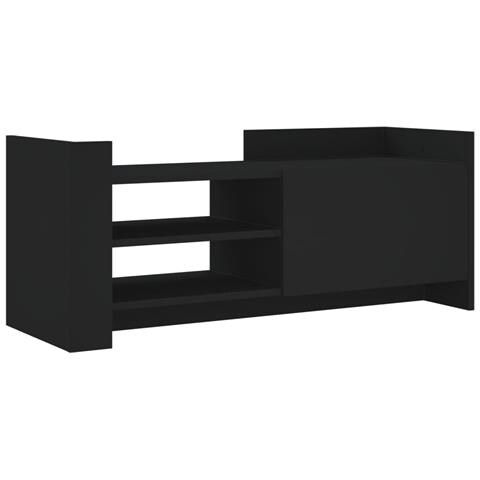 Mobile Porta Tv Nero 100x35x40 Cm In Legno Multistrato - Foto 2