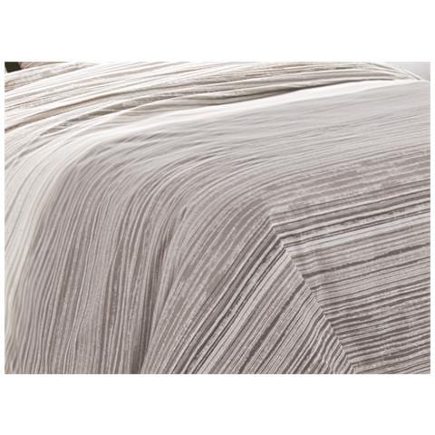 Copripiumino Sacco Piumone 100% Cotone Made In Italy Disegno Padel Piazza E Mezza Beige - Foto 2