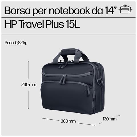 Zaino Travel Plus da 15 litri per notebook da 14" - Foto 1