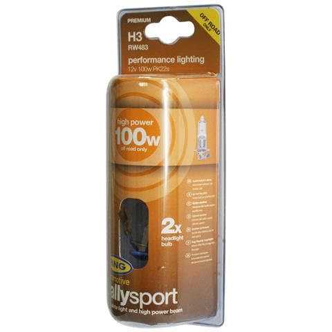 Lampadine Rallysport H3 12v 100w - Foto 3