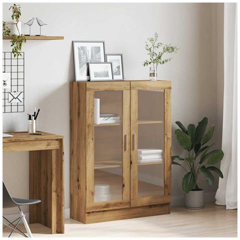 Libreria Rovere Artigianale 82,5x30,5x115 Cm In Truciolato - Foto 3