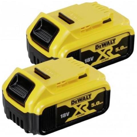 Kit di avviamento a batteria DCB184P2-XJ 18 Volt / 2 batterie da 5 Ah - Foto 1