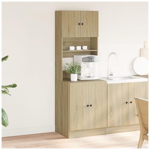 Mobile Da Cucina Rovere Sonoma 60x50x180 Cm Legno Multistrato - Foto 3