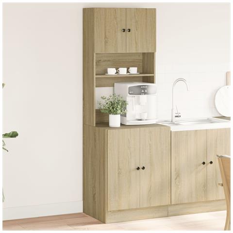 Mobile Da Cucina Rovere Sonoma 60x50x180 Cm Legno Multistrato - Foto 1