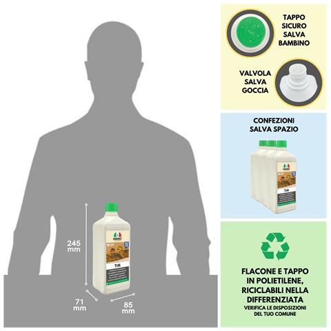 Tim 1ltx6pz - Trattamento Idrorepellente Antimacchia Per Cotto E Pietre - Foto 2