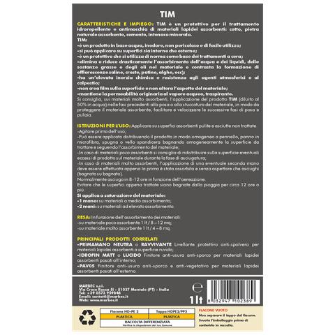 Tim 1ltx6pz - Trattamento Idrorepellente Antimacchia Per Cotto E Pietre - Foto 3