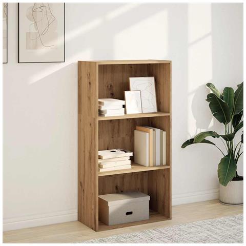 Libreria Rovere Artigianale 60x30x114 Cm In Legno Multistrato - Foto 3