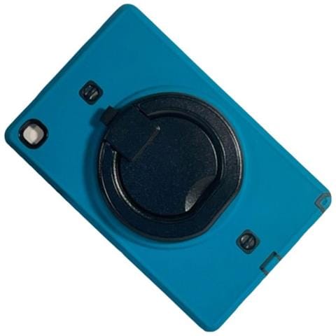Custodia Protettiva Con Supporto Per Samsung Galaxy Tab A7 T500 - Blu Elegante E Resistente - Foto 2