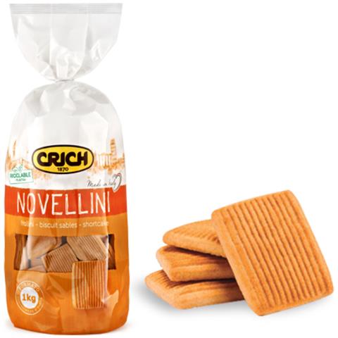 Crich Novellini Biscotti Frollini Sacchetto Da 1 Kg - Foto 1
