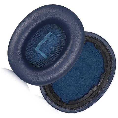 Cuscinetti Auricolari In Pelle Proteica Per Serie Qcy H3 - Confezione Da 2 Blue - Foto 1