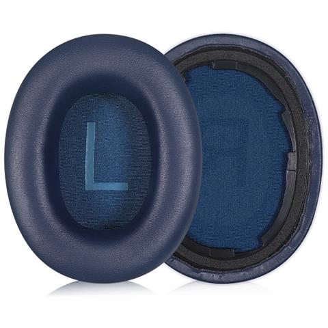 Cuscinetti Auricolari In Pelle Proteica Per Serie Qcy H3 - Confezione Da 2 Blue - Foto 3