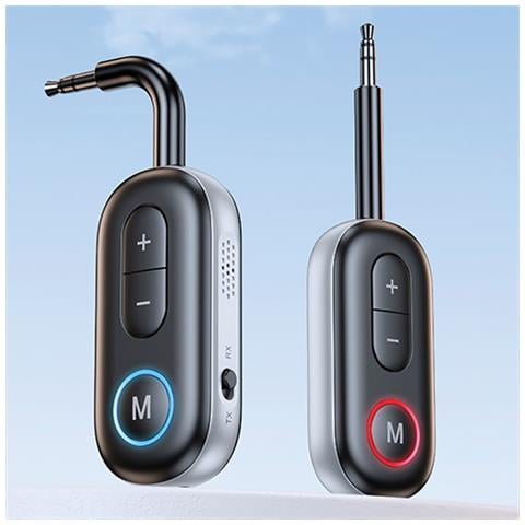 Trasmettitore E Ricevitore Audio Bluetooth 5.3 Jack 3,5 Mm Con Adattatore Per Aereo - Foto 2