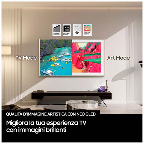 Smart TV 75" QE75LS03FWUXZT The Frame Pro 4K 2025 - Foto 10