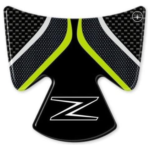 Protezione 3D Zona Chiave Accensione In Gel Compatibile Per Moto Kawasaki Z900 Verde - Foto 1