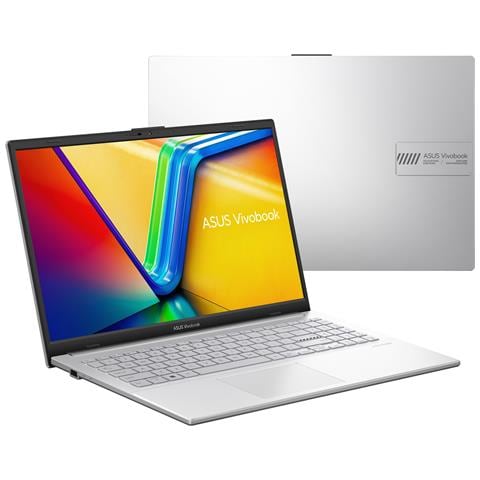 Vivobook Go 15 E1504FA-BQ2446W AMD Ryzen™ 5 7520U Computer portatile 39,6 cm (15.6") Full HD 16 GB LPDDR5-SDRAM 512 GB SSD Wi-Fi 6E (802.11ax) Windows 11 Home Tastiera in Spagnolo Argento - Foto 2