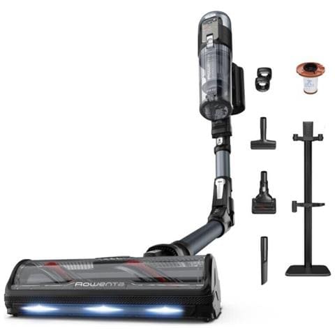 Scopa Elettrica 2 in 1 X-Force Flex 16.60 RH9C71E0 Senza Sacchetto Capacità 0,65 L Colore Nero Blu - Foto 1
