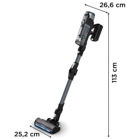 X-Force Flex 16.60 RH9C71E0 scopa elettrica Aspirapolvere a bastone 2 in 1 Batteria Secco Senza sacchetto Nero, Blu - Foto 3