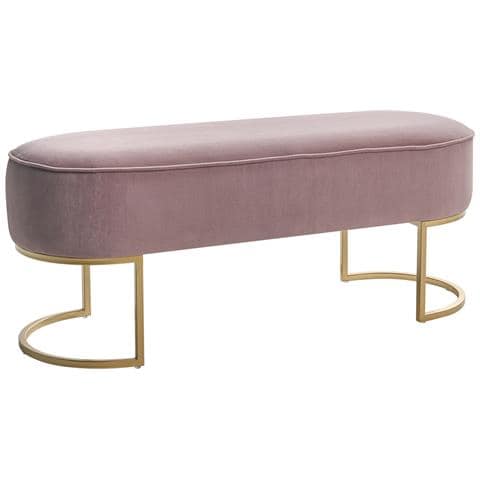 Panchina Milry Velluto Rosa - Foto 2